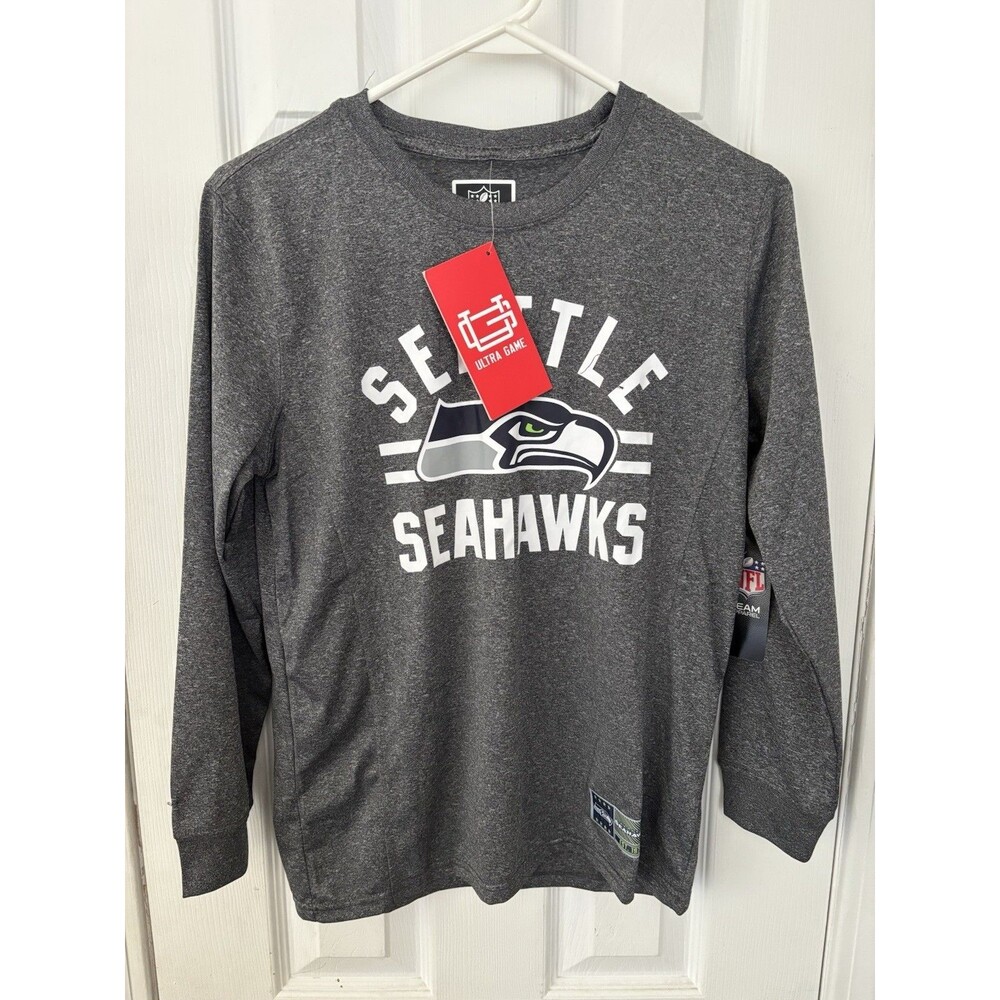 Seattle Seahawks Official NFL Apparel Kids Youth Size L 14/16 New With Flaw